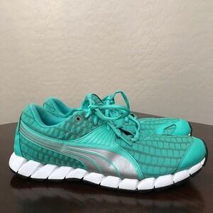 Puma Womens Osuran Nm Running Shoes Green 185935 07 Low Top Lace Up Sneakers 11M